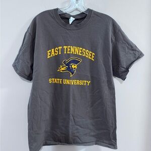 Port & Company East Tennessee State University Bucs Gray T-Shirt. Size L